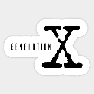 Generation X Sticker